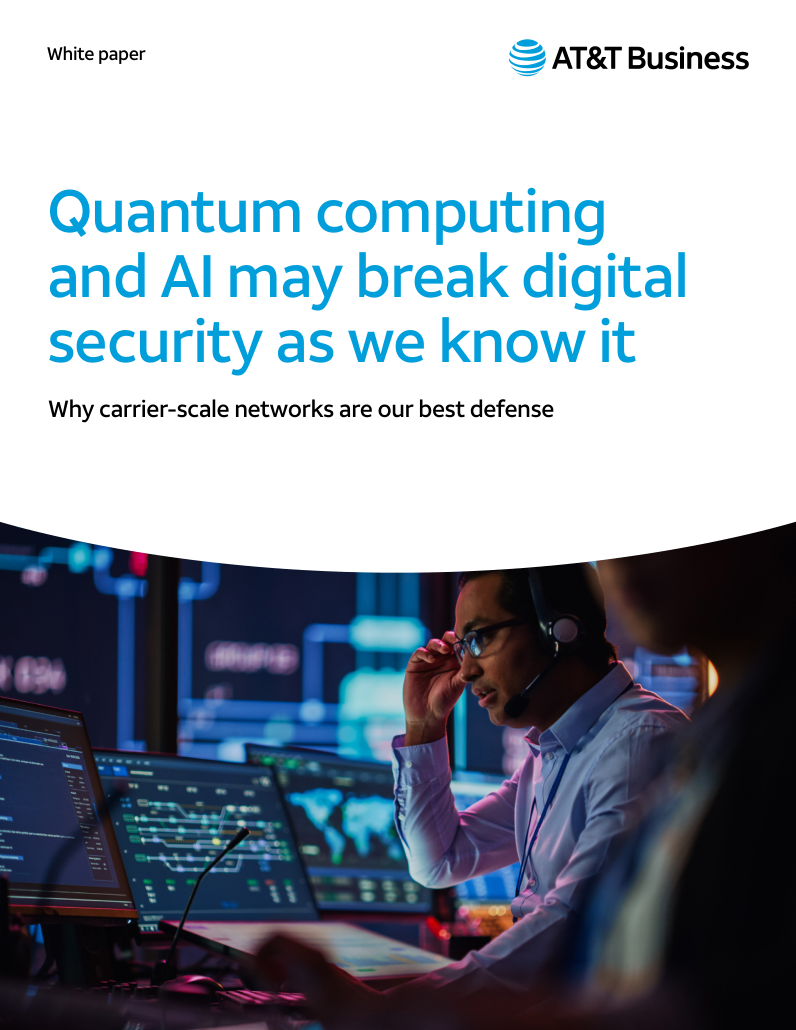 Cover of Quantum computing and AI may break digital security as we know it